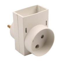 Dobbeltstik grå D3 1F+1R - Elworks